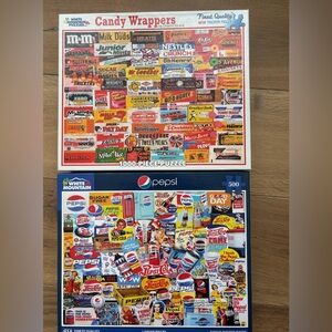 Two White Mountain puzzles